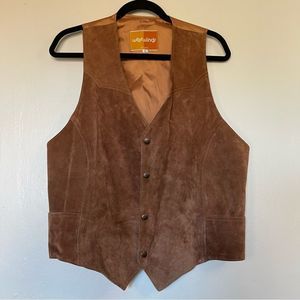 WestWinds Leather Western Cowboy Vest